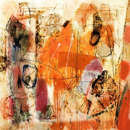 Mixed technics, Expression Abstract painting